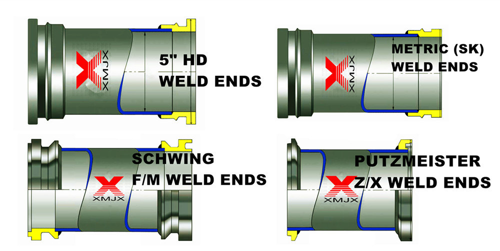 China Manufacture Concrete Pump Twin Wall Boom Pipes for Putzmeister